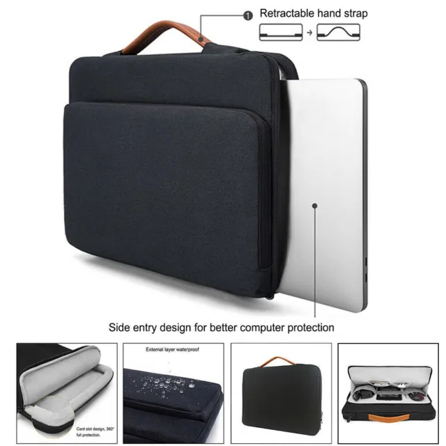 Padded Laptop HandBag Carry Bag Case Sleeve for 13-inch Apple MacBook PRO / AIR