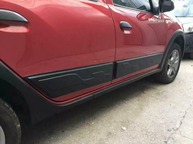 Dacia Sandero Stepway Mk3 NEW Rubbing Strips|Door Protectors|Side