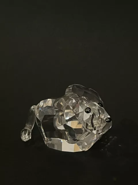 Original Swarovski Lovlot Lee Roy Crystal Lion Figurine