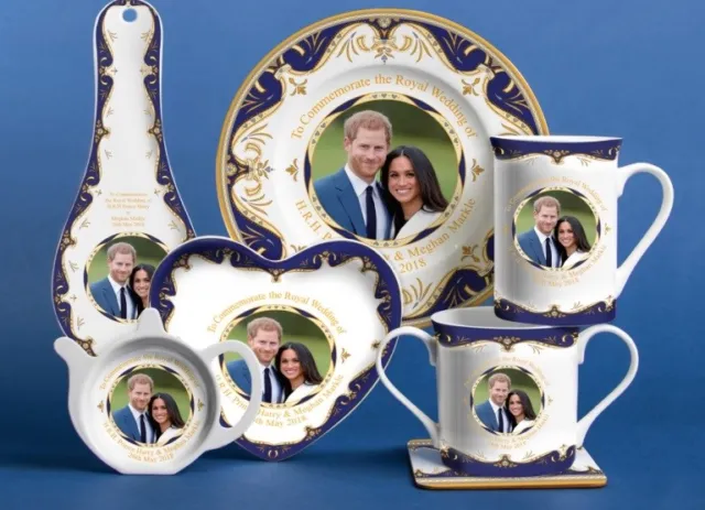 Königliche Hochzeit Prince Harry & Meghan Memorabilia Party Flaggen Dekoration
