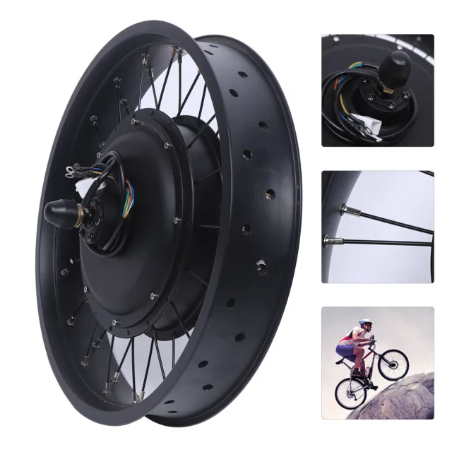 20inch 48V E-bike Conversion Kit Rear Wheel Electric Bicycle Hub Motor Set New