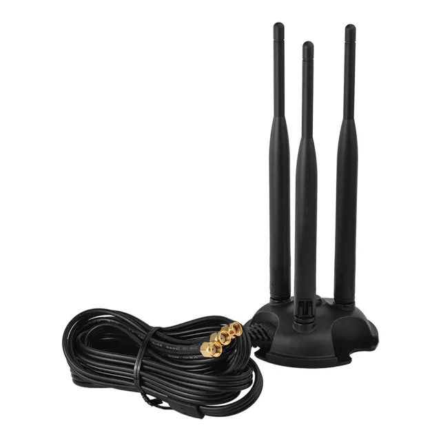 Antenna router WiFi 2,4 GHz 5 GHz dual band RP-SMA 2 m per Netgear R7000 Nighthawk