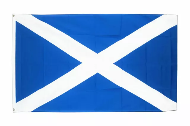 5ft X 3ft Scottish Flag St Andrews Cross Scotland Sports Supporter Party Prop