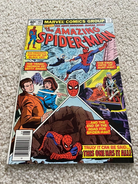 Amazing Spider-Man  195  VF  8.0  High Grade  2nd Black Cat  J.Jonah Jameson