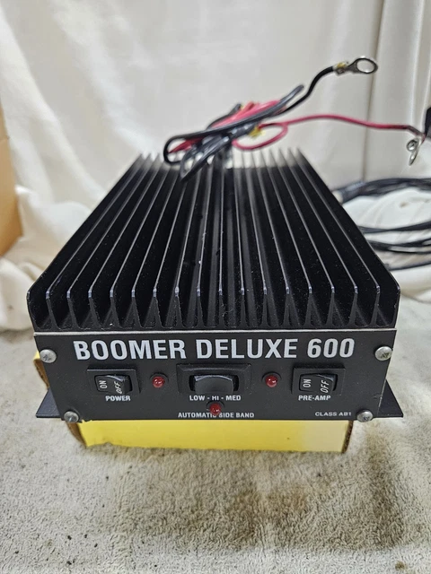 Amplificateur Linéaire Boomer Deluxe 600 - Vintage Rare - Presque Neuf