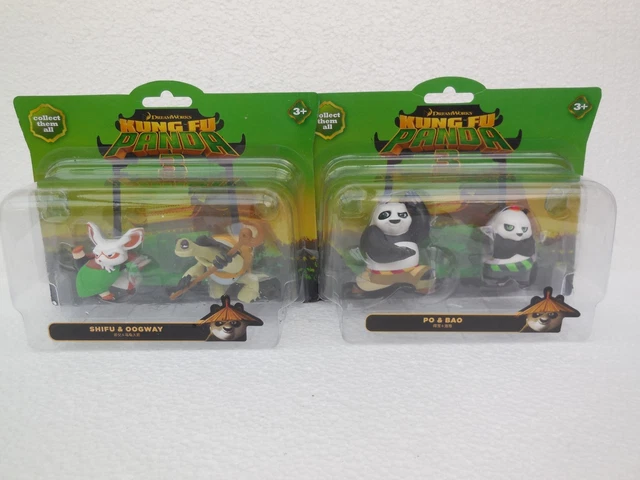 KUNG FU PANDA Packs of Action Figures Shifu Oogway 