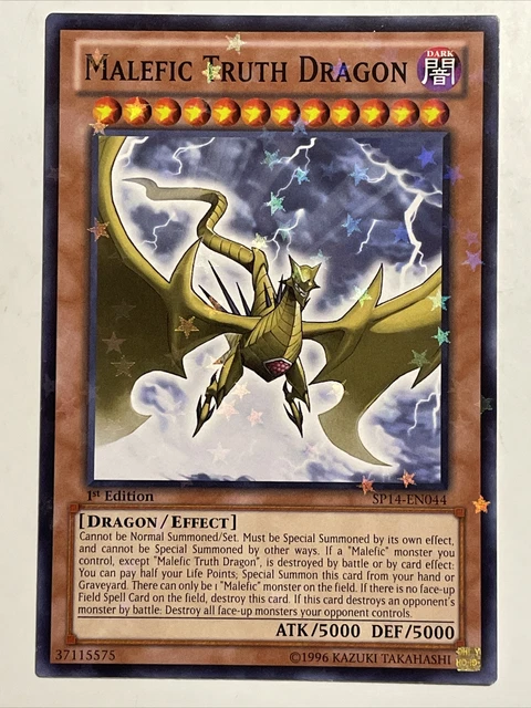 Star Pack 2014 -Malefic Truth Dragon - Starfoil Rare- 1st Edition