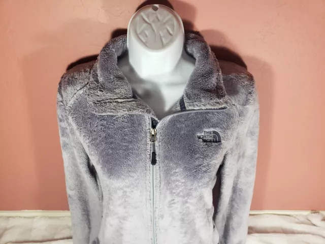 THE NORTH FACE Fleece Jacket Womens Small Gray Summit Series Osito ...