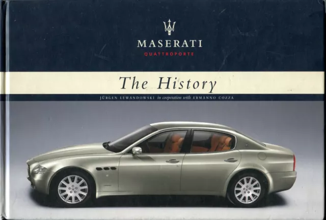 Maserati Quattroporte The History by Jürgen Lewandowski 2003 official book
