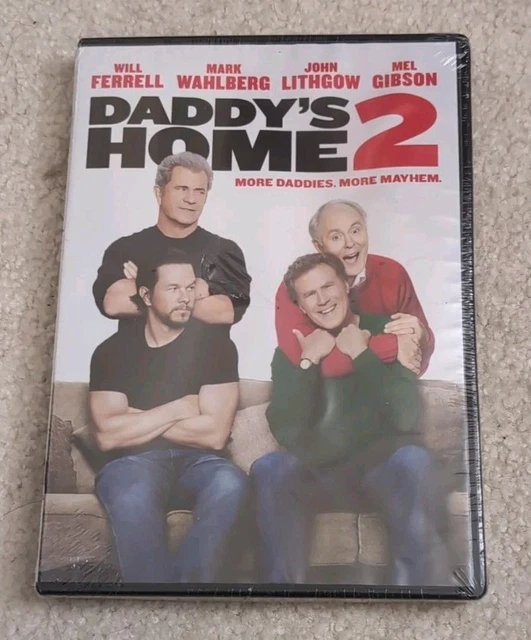 DADDY'S HOME (DVD) Will Ferrell Mark Wahlberg John Lithgow Mel