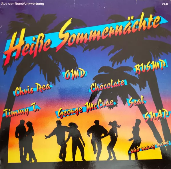 Various Heisse Sommernächte 2xLP Comp Vinyl Schallplatte 008