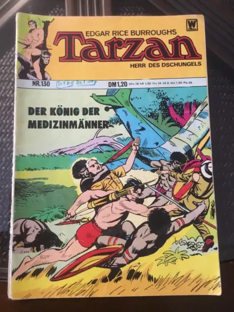 5 Hefte Tarzan - Sohn der Affen, Herr des Dschungels,