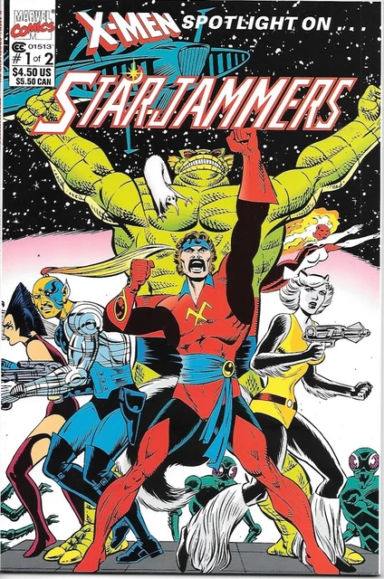 X-Men Spotlight On Starjammers Comic Book #1 Marvel Comics 1990 VERY FINE+