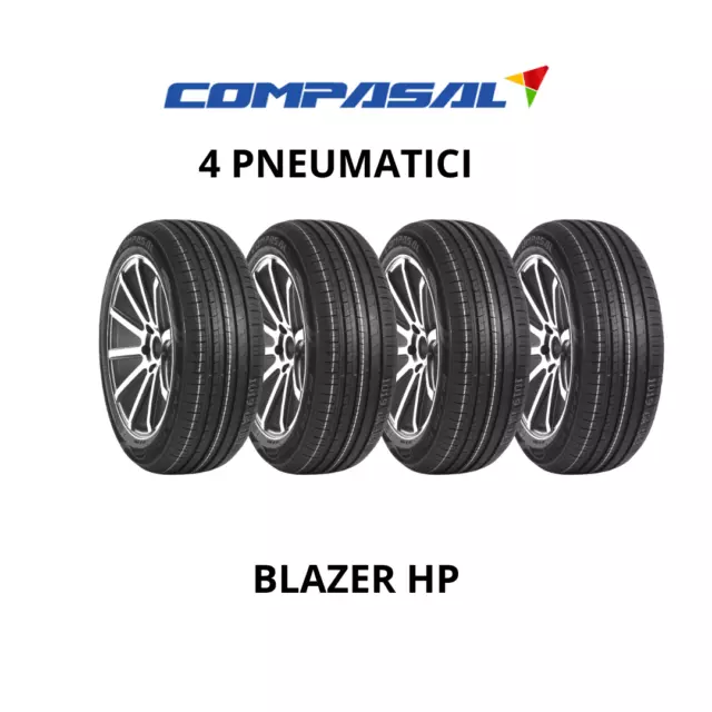 4 Gomme Estive Compasal 195/45 R 16 84v Xl Blazer Hp Dot2022/23 pneumatici nuovi