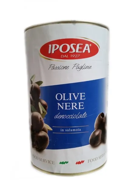 Iposea Olive Nere Denocciolate 370 Ml