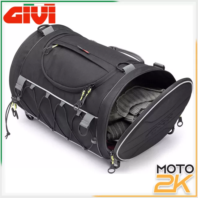 Borsa Da Sella A Rullo Givi Per Scooter 35 Litri Tracolla Impermeabile - Ea107B 2