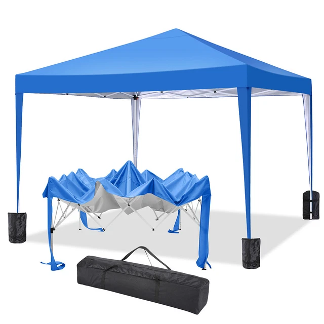 Falt Pavillon WASSERDICHT Pavillion Gartenzelt Dachmaß 3x3 m mit Sandsäcke