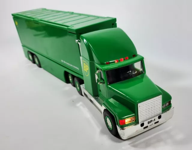 BP 1997 Transforming Truck Toy Oil Tanker British Petroleum