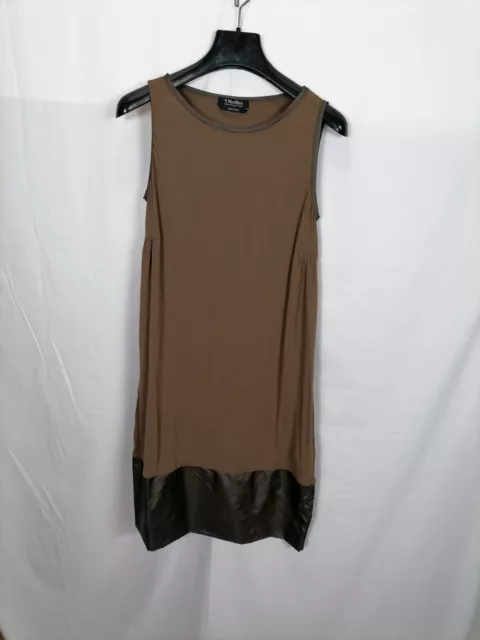 MAX MARA Abito CASUAL da SERA Vestito in COTONE Vestitino Taglia M Donna