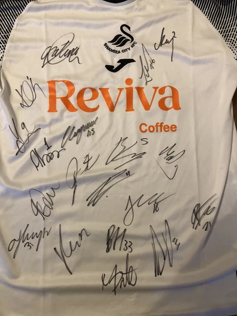Swansea City 23/24 Season Signed Squad Jersey