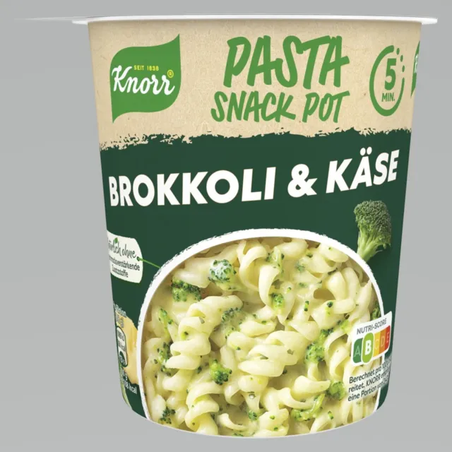 Knorr Pasta Snack in 4 Variationen leckere Instant Nudeln 32 Stück (4x8) 2