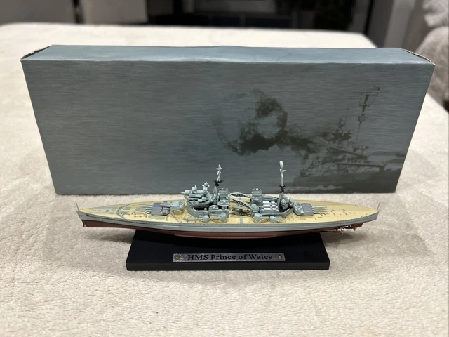 ACORAZADO WARSHIP HMS PRINCE OF WALES 1941-1941 1:1250 ATLAS De Agostini N103