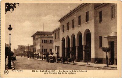 CPA AK MAROC CASABLANCA - Le boulevard de la liberte (115074)