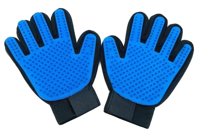 Upgraded Pet Shedding Mitts | Dog, Cat & Horse Hair Remover/Grooming Gloves Pair 6