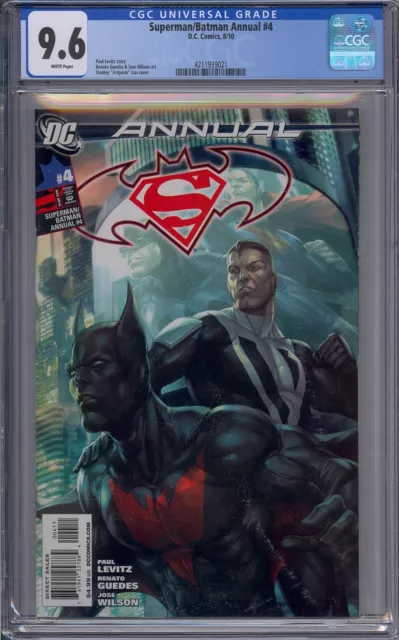 Superman/Batman Annual #4 Cgc 9.6 Batman Beyond