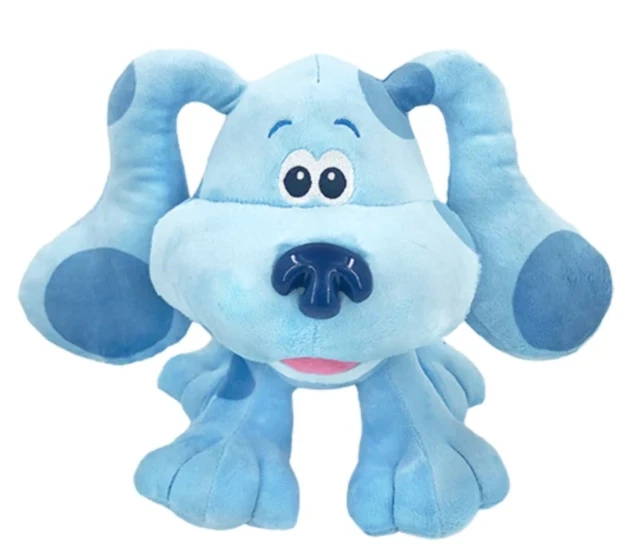 NICKELODEON BLUE'S CLUE'S Blues Clues & and you Plush Soft Stuffed Doll ...