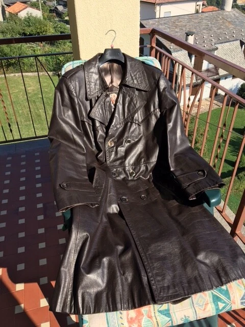 Cappotto clearance pelle uomo
