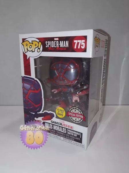 Figurine Funko Pop! Spider-Man : Miles Morales - Miles Morales (Classic  Suit) with Chase - Cdiscount Jeux vidéo