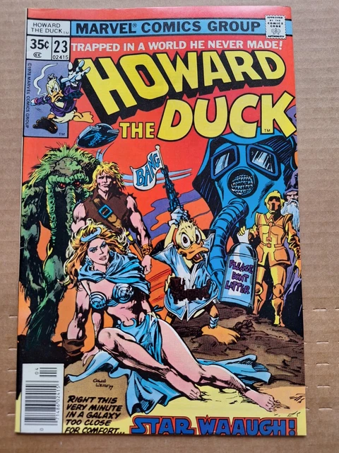 Howard the Duck #23 Newsstand (1978) Marvel Comics WE COMB-SHIP Bagged And Board