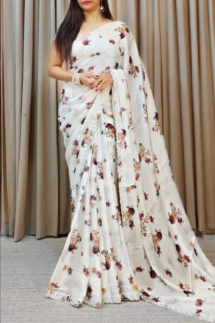 Camicia Saree Sari Indian Wedding Designer Bollywood Pakistani Party Readytowear