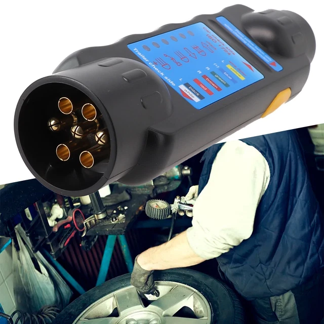 Test efficienti con tester circuito di cablaggio rimorchio 7 pin per cablaggio b