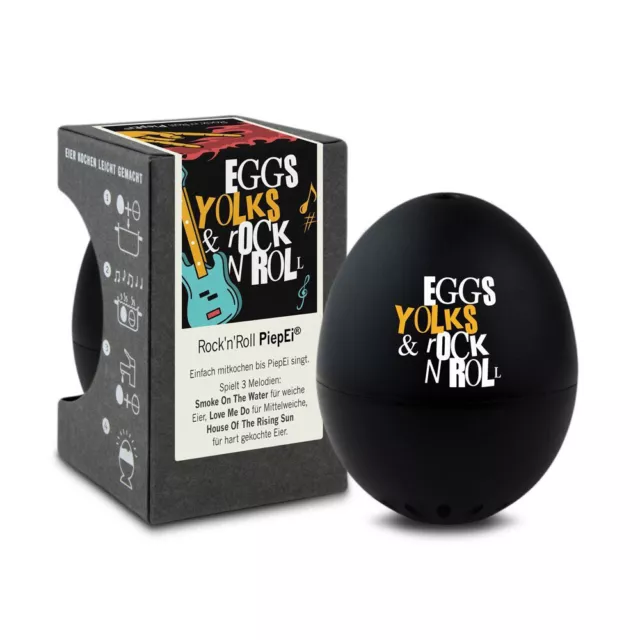 Brainstream PiepEi Rock'n Roll Eieruhr zum Mitkochen Egg Timer