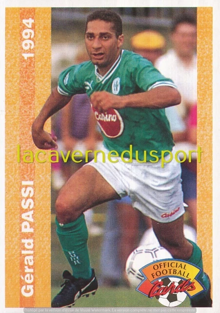 Carte football ASSE St-Etienne 1994-95 - Collection