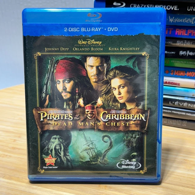 PIRATES OF THE CARIBBEAN DEAD MAN'S CHEST BluRay (2006) Johnny Depp