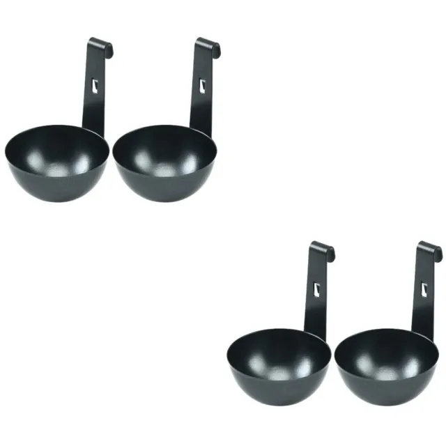 4 piezas hervidor de huevos vaporizador de huevos herramienta caza furtiva soporte de utensilios de cocina