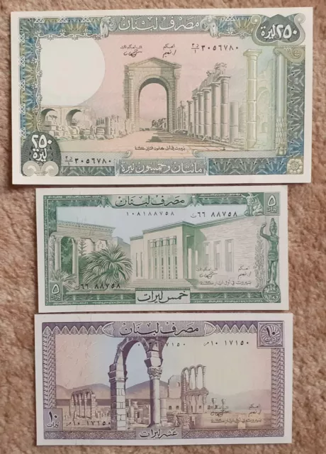 Billets neufs du LIBAN !