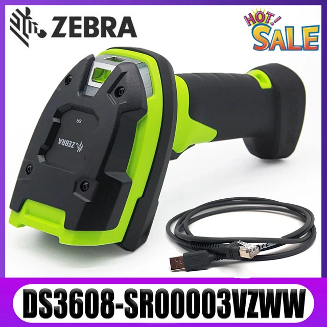 ZEBRA DS3608-SR00003VZWW STANDARD Range 2D Handheld Barcode Scanner W