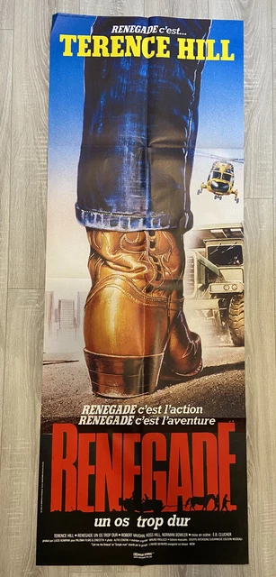 N602 Affiche De Cinema Pantalon 160 Par 60 Cm : Renegade @ Terence Hill