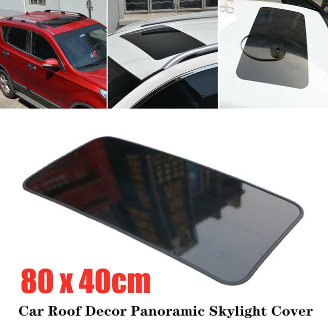80x40CM Car SUV Roof Decorative Simulation Panoramic Skylight Cover Film Sunroof
