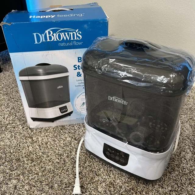 Dr. Brown's Clean Steam Bottle & Pacifier Sterilizer & Dryer NEW