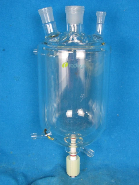 Radleys 2000ml One Piece Reaction Flask Jacketed, Glass
