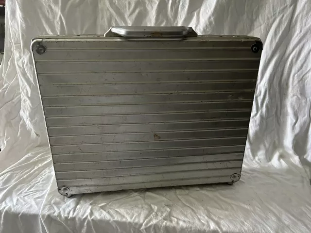 RIMOWA Aktenkoffer Aluminium Alu / Gebraucht / bitte Lesen