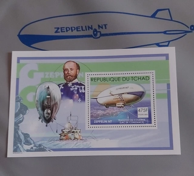 Block Tschad Mnr. 2266 - Zeppelin NT , postfrisch