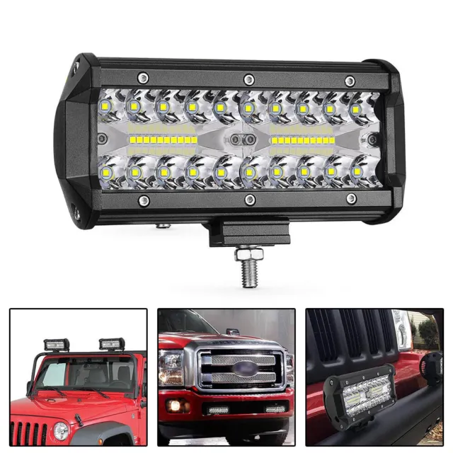 120 Watt 40 LEDs Spot Flood Strahl Lampe für Auto UTV ATV Jeep Pickup Truck Boot