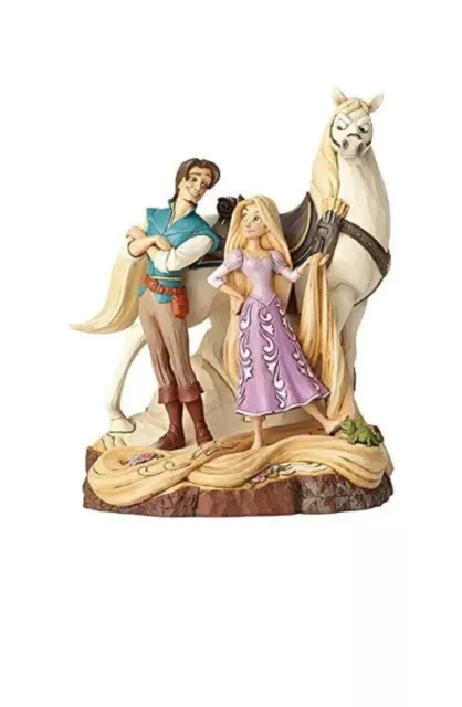 Disney Traditions Rapunzel E Flynn Disney Live Your Dream Jim Shore Resin Statue