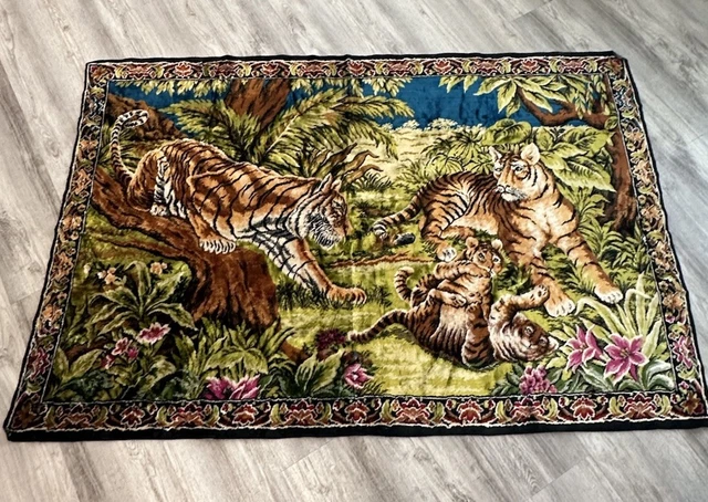 Ancien tapis berbère tissé main | Selency